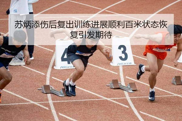 苏炳添伤后复出训练进展顺利百米状态恢复引发期待